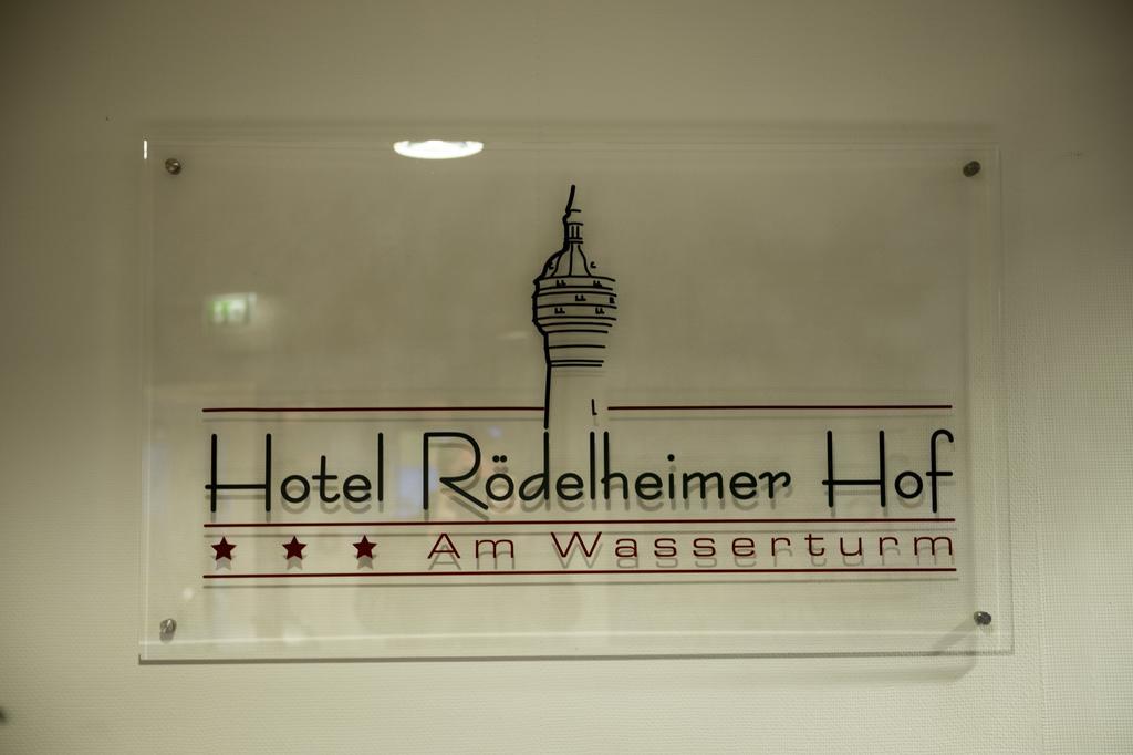 Hotel Roedelheimer Hof - Am Wasserturm Φραγκφούρτη Εξωτερικό φωτογραφία